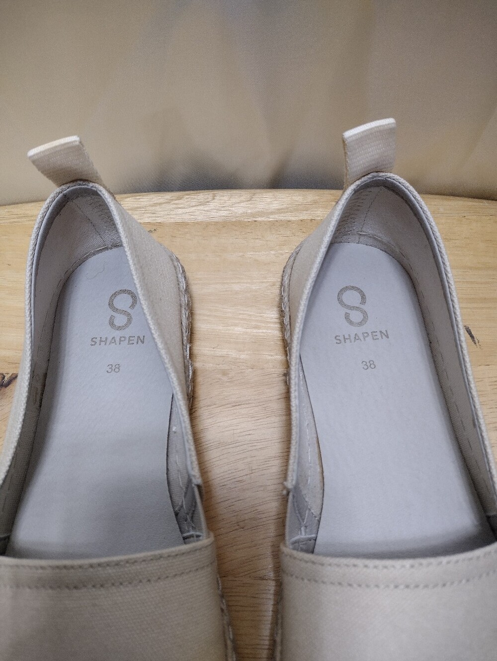 Shapen Playa Espadrilles Barefoot Shoes, Beige, EU 38 US 7.5-8 - Picture 3 of 7